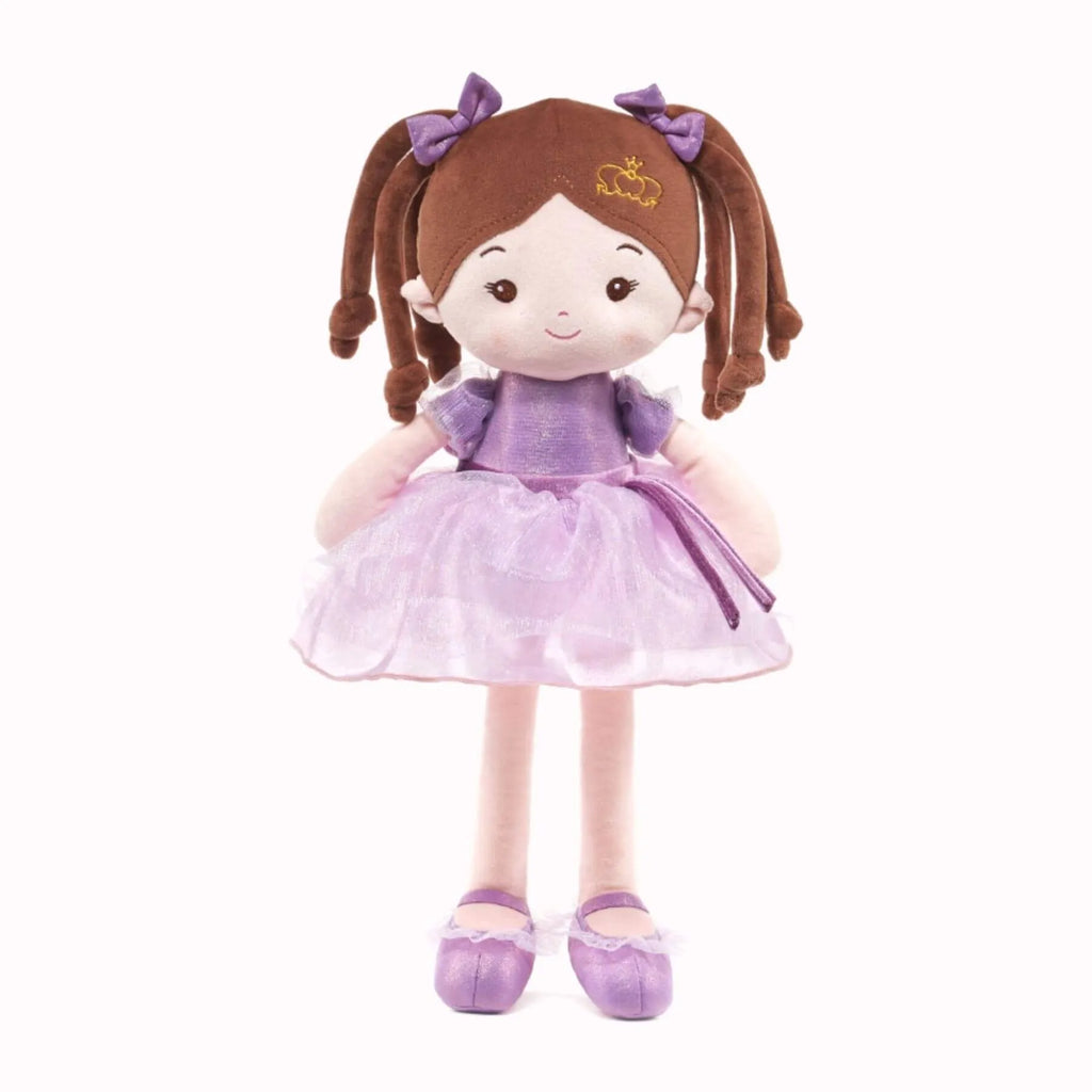 Personalized Princess Coral - Violet - Small Size Doll For Display