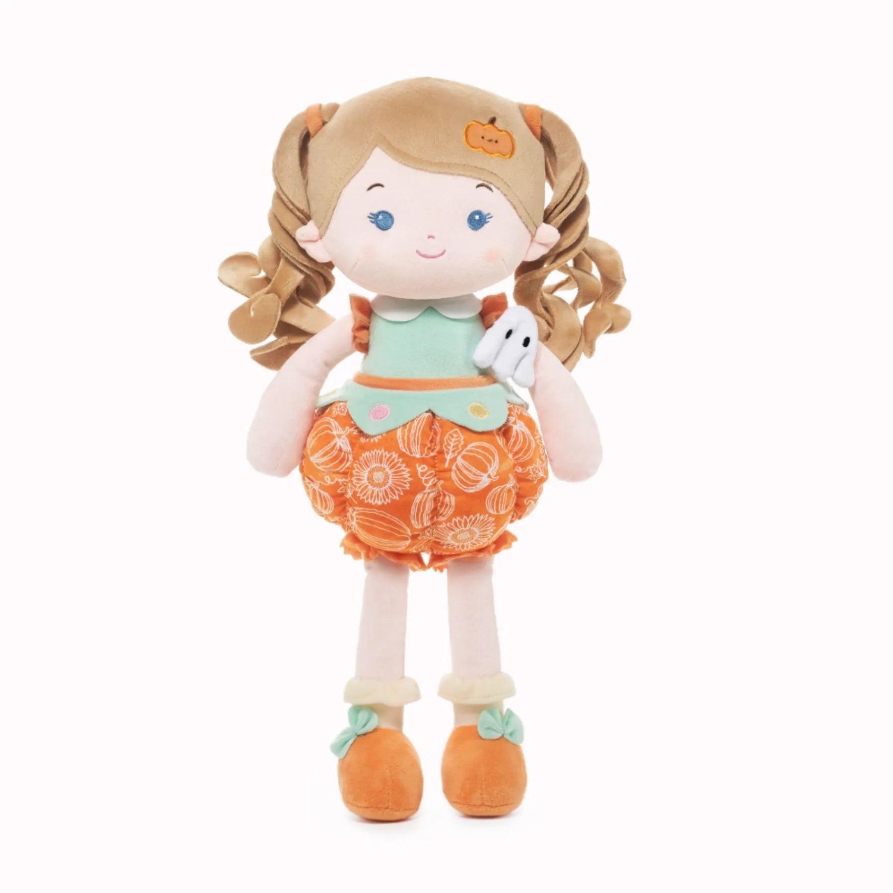 Personalized Pumpkin Girl (…Boo…) - Halloween Special - Playroom Ready Doll Gift Set