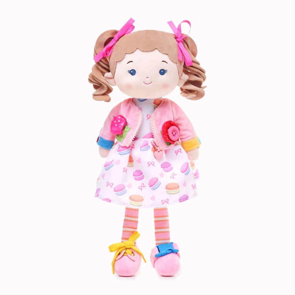 Personalized Cupcake Girl - Montessori Doll - Display Ready Dress Up Doll