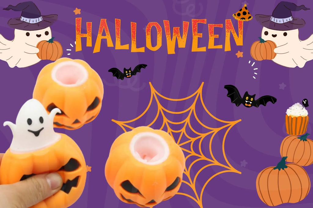 Personalized Halloween Basket - Limited Edition - Cute Doll With Accessories