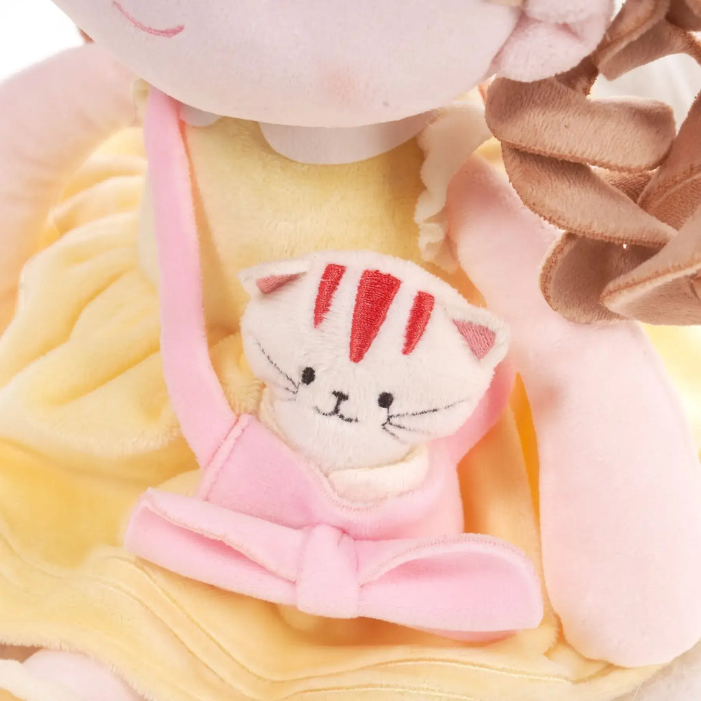 Personalized Sunny Girl & Her Pet - Display Ready Doll For Display
