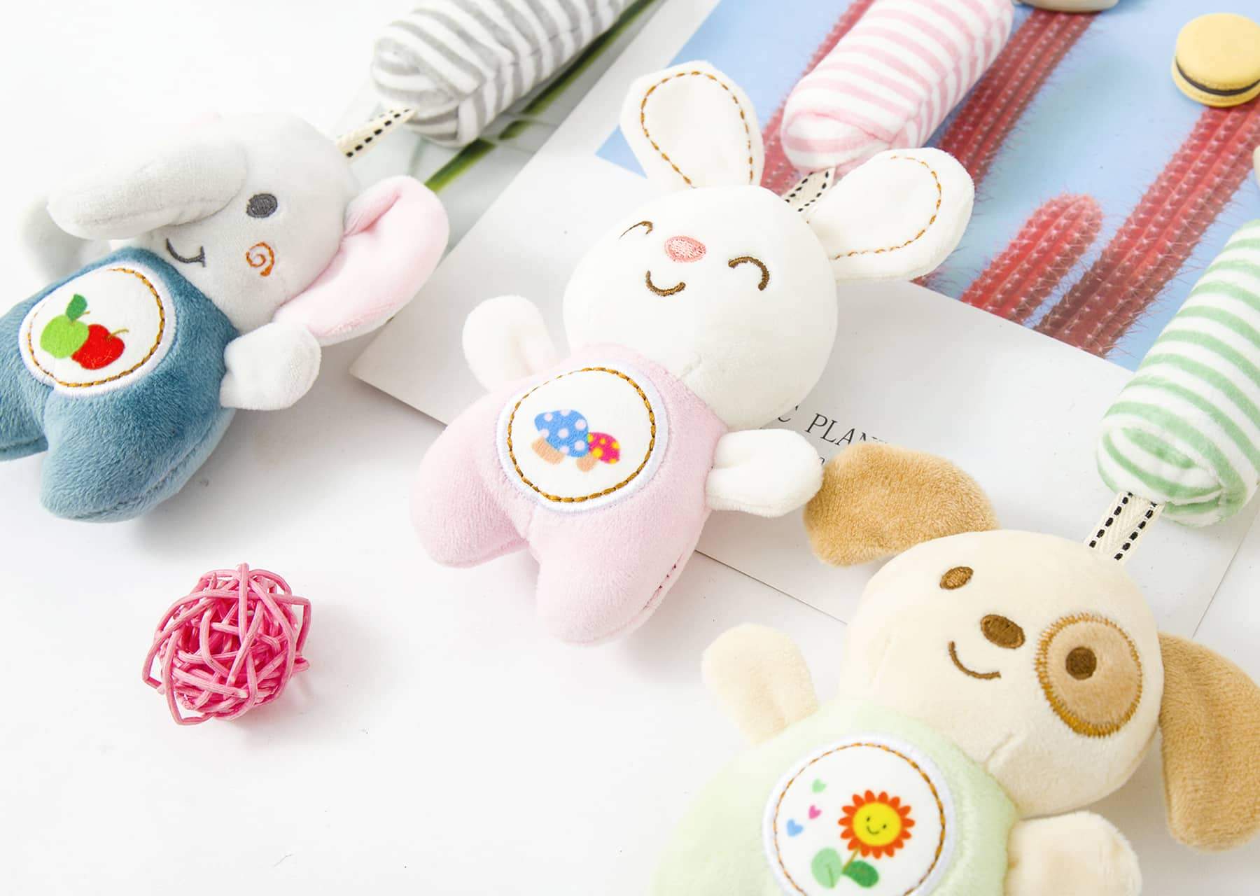 Leyadoll Baby Hanging Rattle Toy - Cute Doll For Gifting