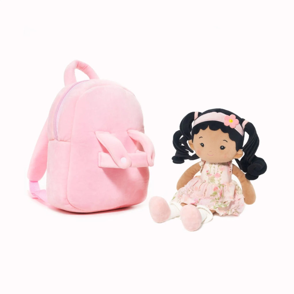 Personalized Princess Petal Doll Backpack - Everyday Doll Clothes Set
