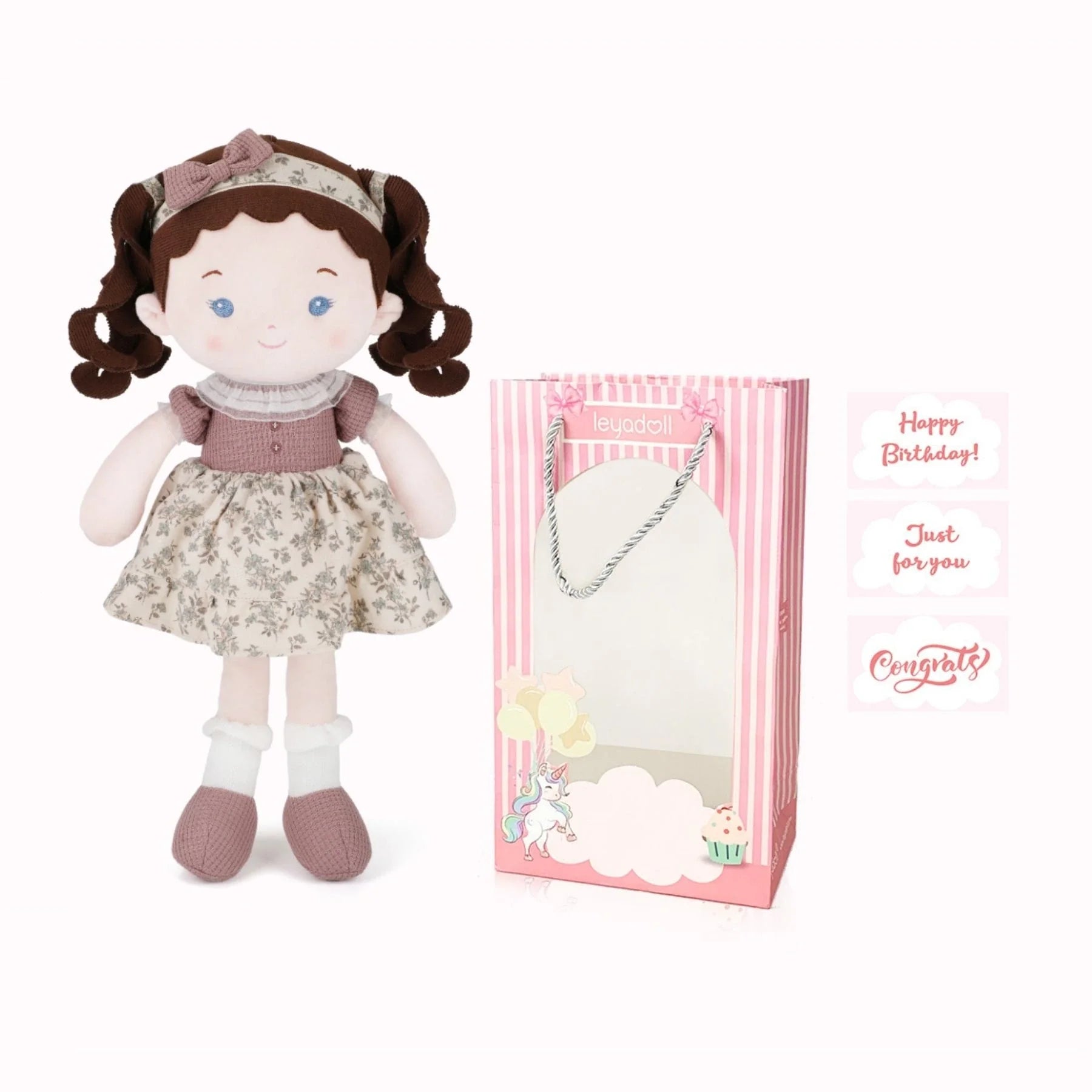 Personalized Little Miss Posy Mae - Modern Doll Accessory Set