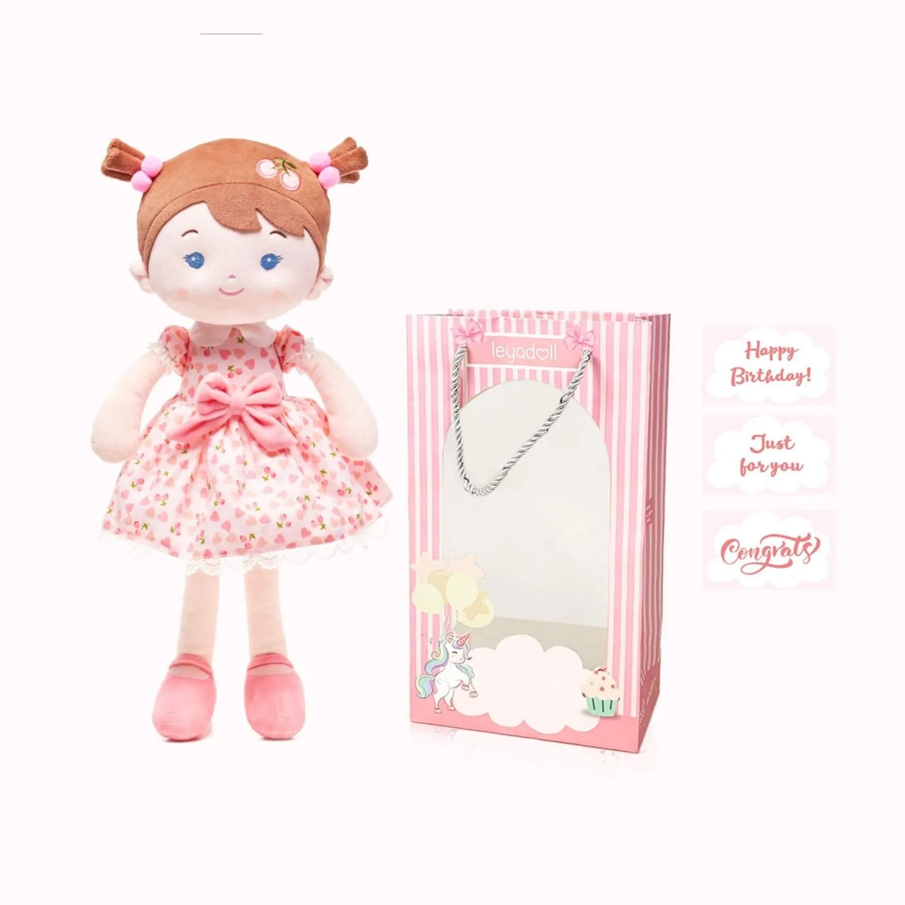 Personalized Cherry Girl - Adorable Doll For Collectors