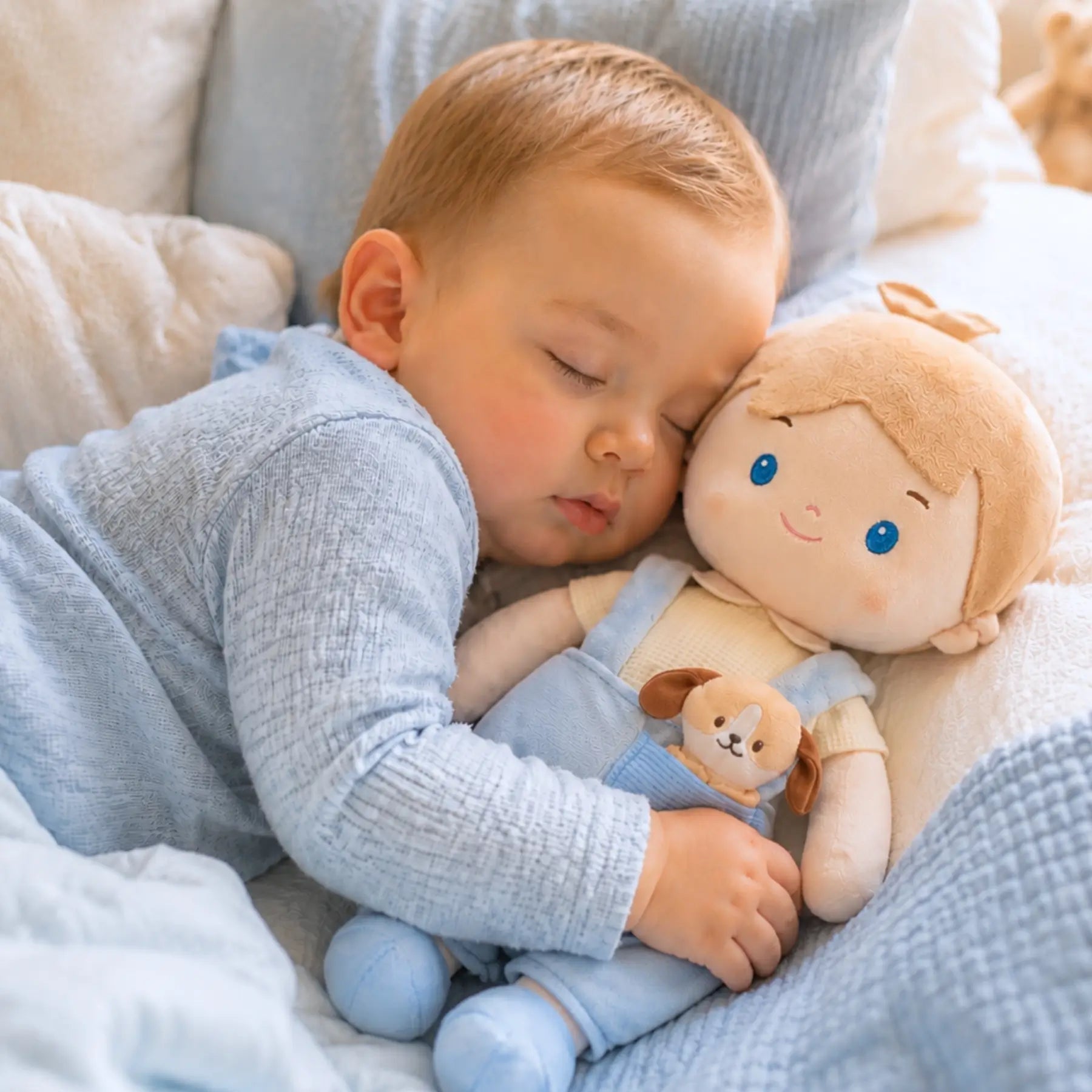 Personalized Billy Boy & His Pet - Realistic Look Plush Doll