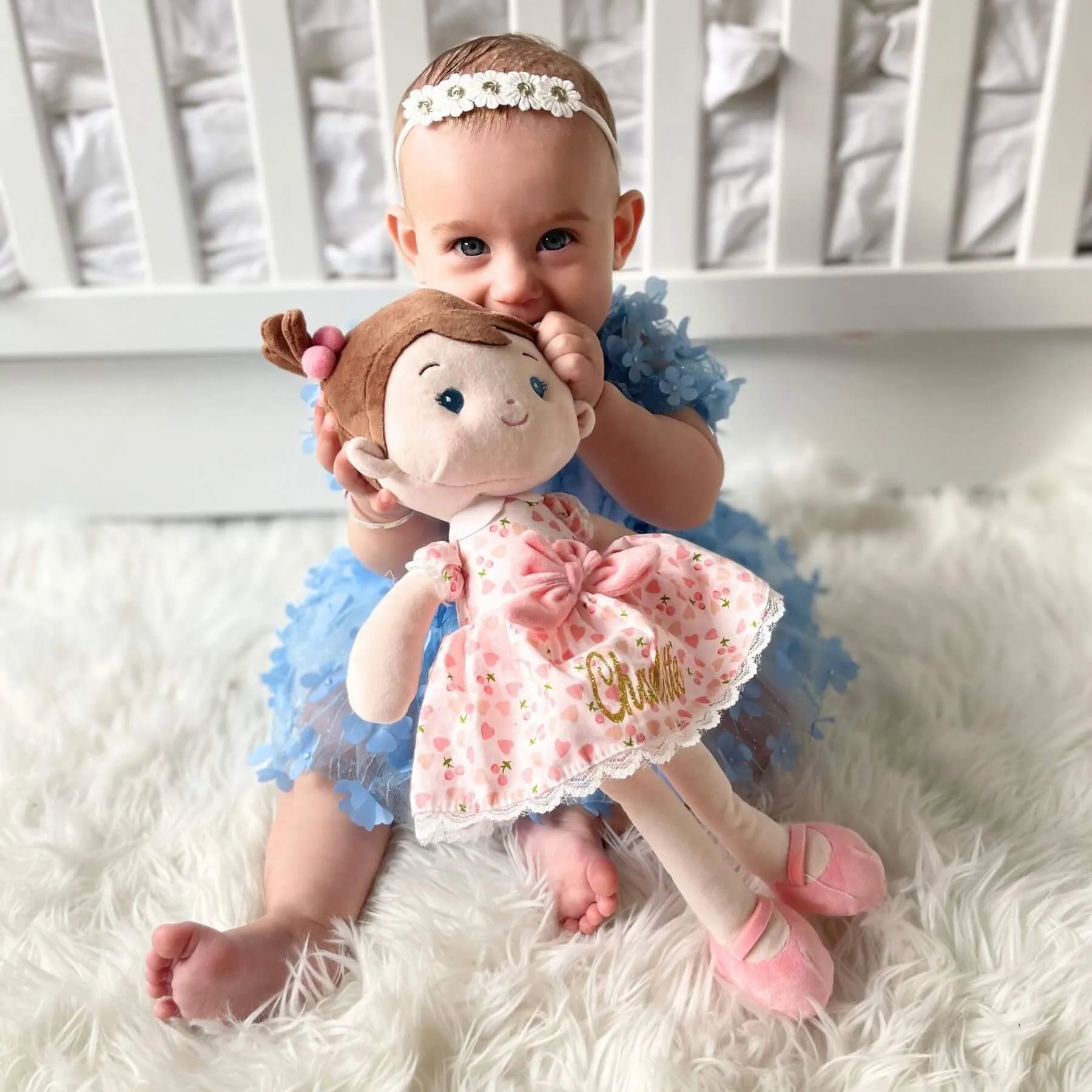 Personalized Cherry Girl - Adorable Doll For Collectors