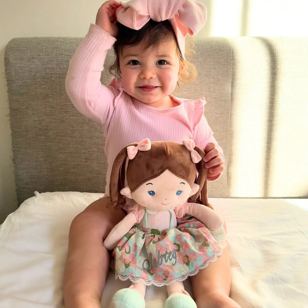 Personalized Meadow Girl - Adorable Dress Up Doll