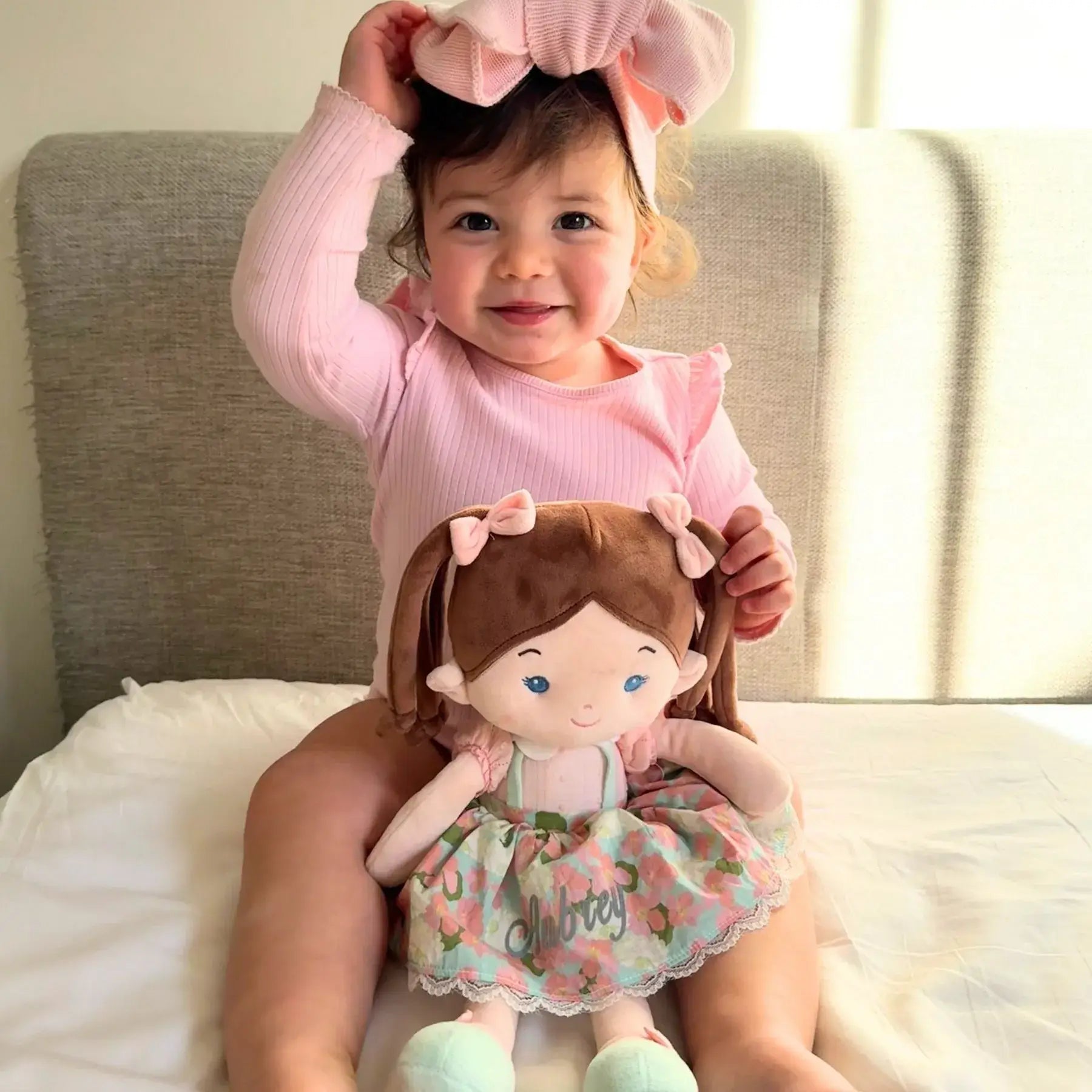 Personalized Meadow Girl - Adorable Dress Up Doll