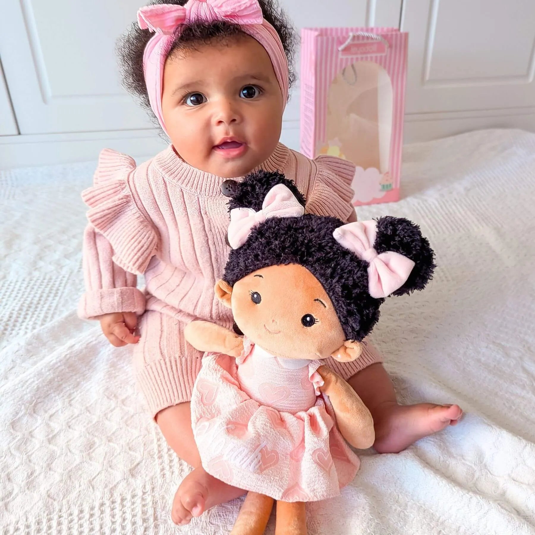 Personalized Chloe Sweetheart - Playroom Ready Doll For Display