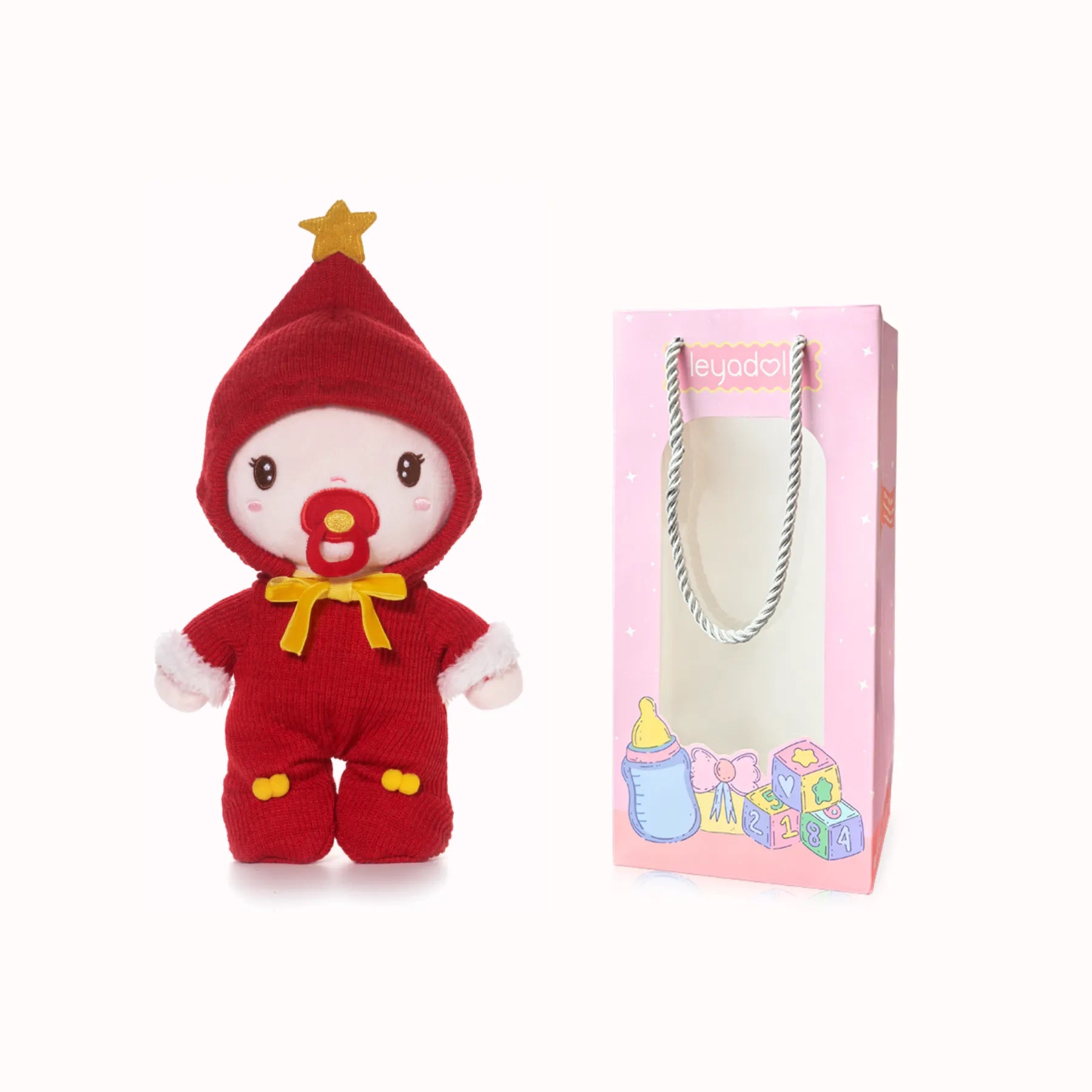 Personalized Christmas Baby Girl - Large Size Doll For Playtime