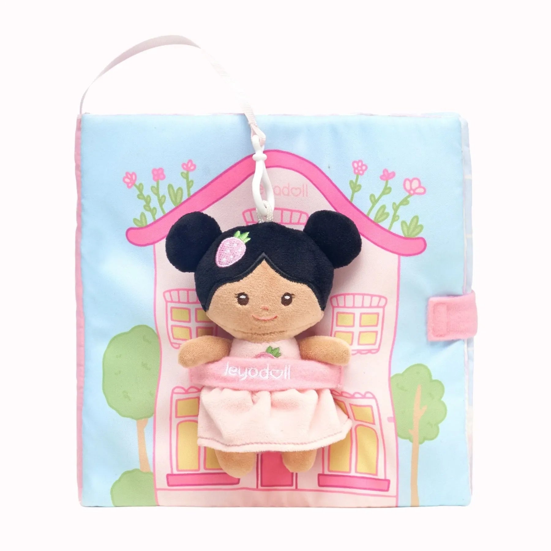 A Berry Special Day -  Personalized Montessori Soft Book - Adorable Doll With Accessories