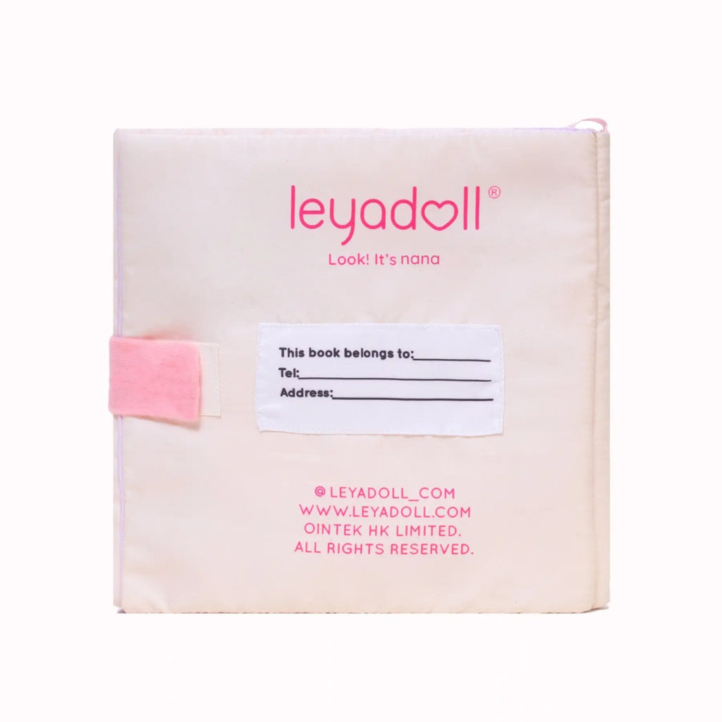 Look! It's Nana - Personalized Montessori Soft Book - Lovely Baby Doll