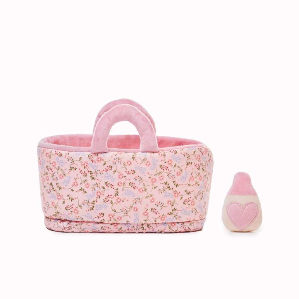 9 inches Baby Girl Crib Playset - Display Ready Doll Collection