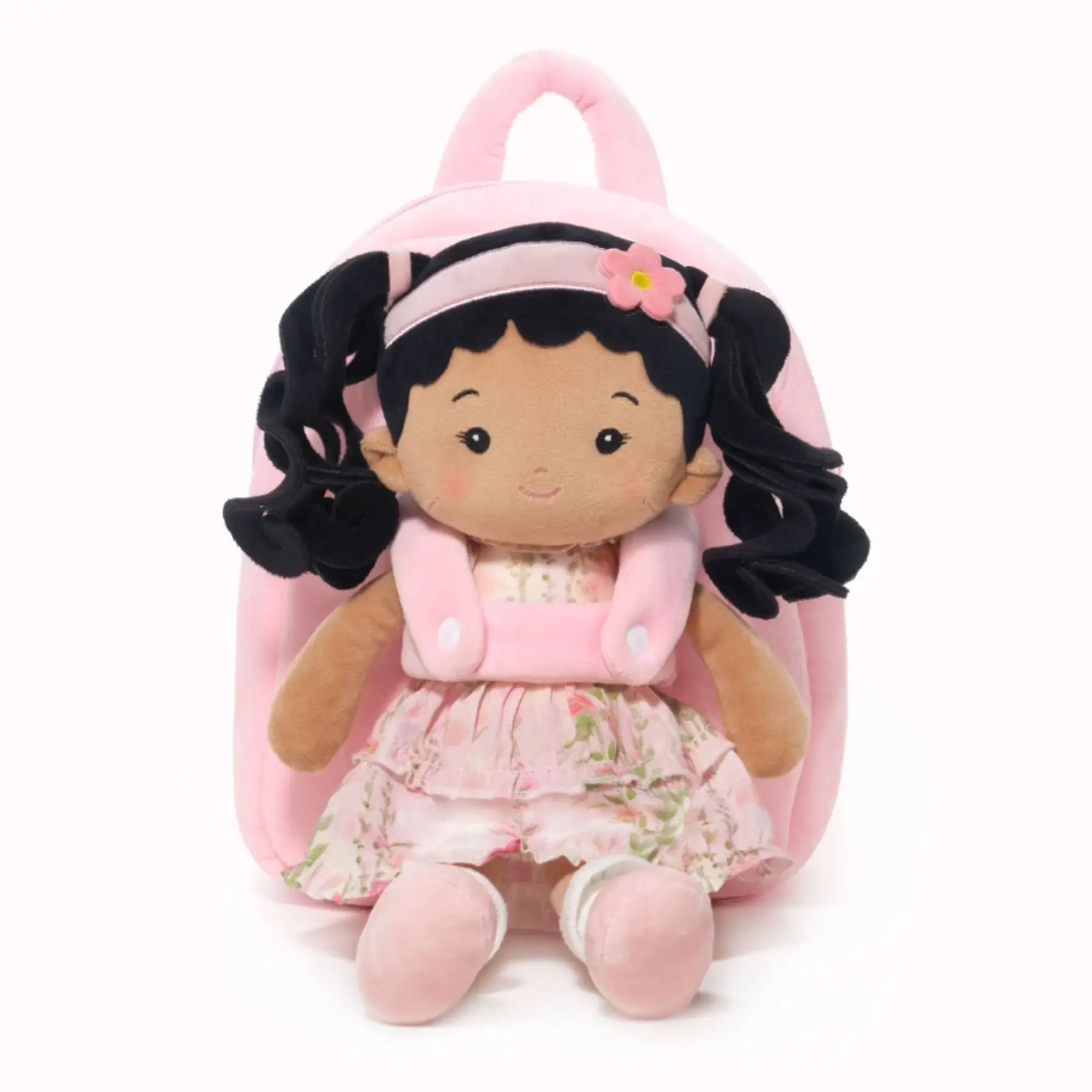 Personalized Doll Backpack - Stylish Plush Doll