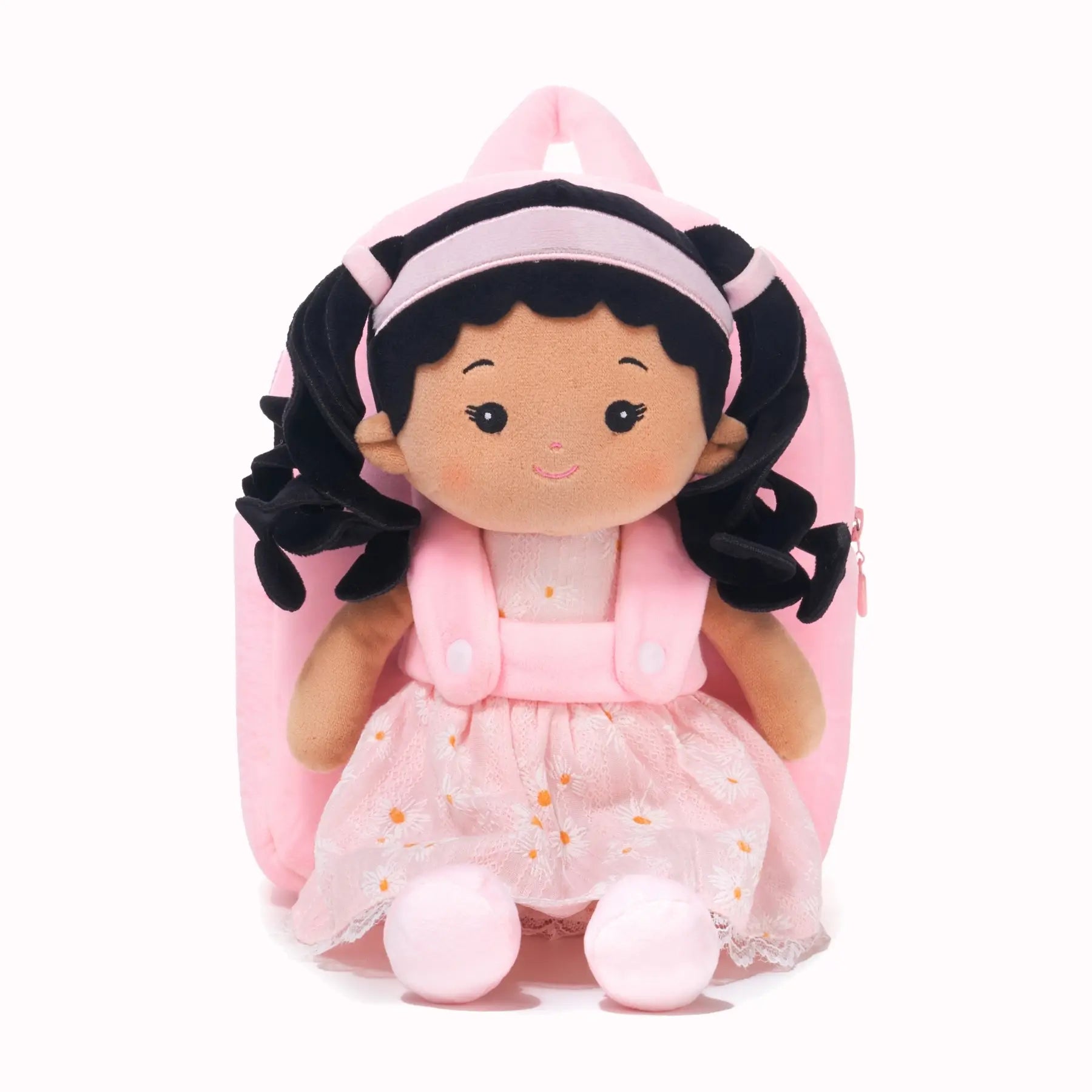 Personalized Doll Backpack - Stylish Plush Doll