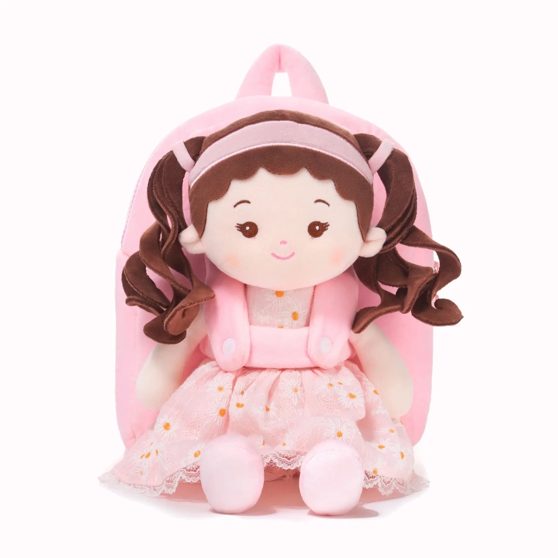 Personalized Doll Backpack - Stylish Plush Doll