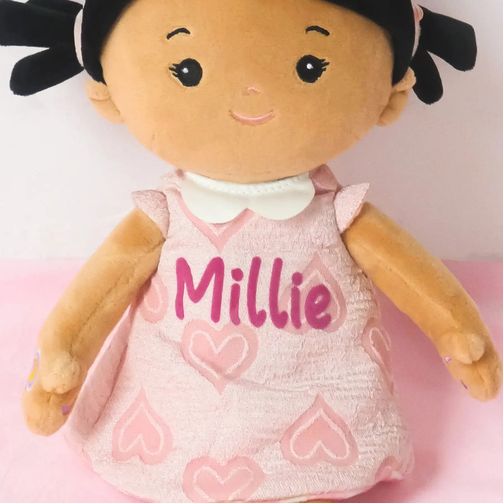 Personalized Day & Night Mia - Talking Doll - Gift Ready Plush Doll