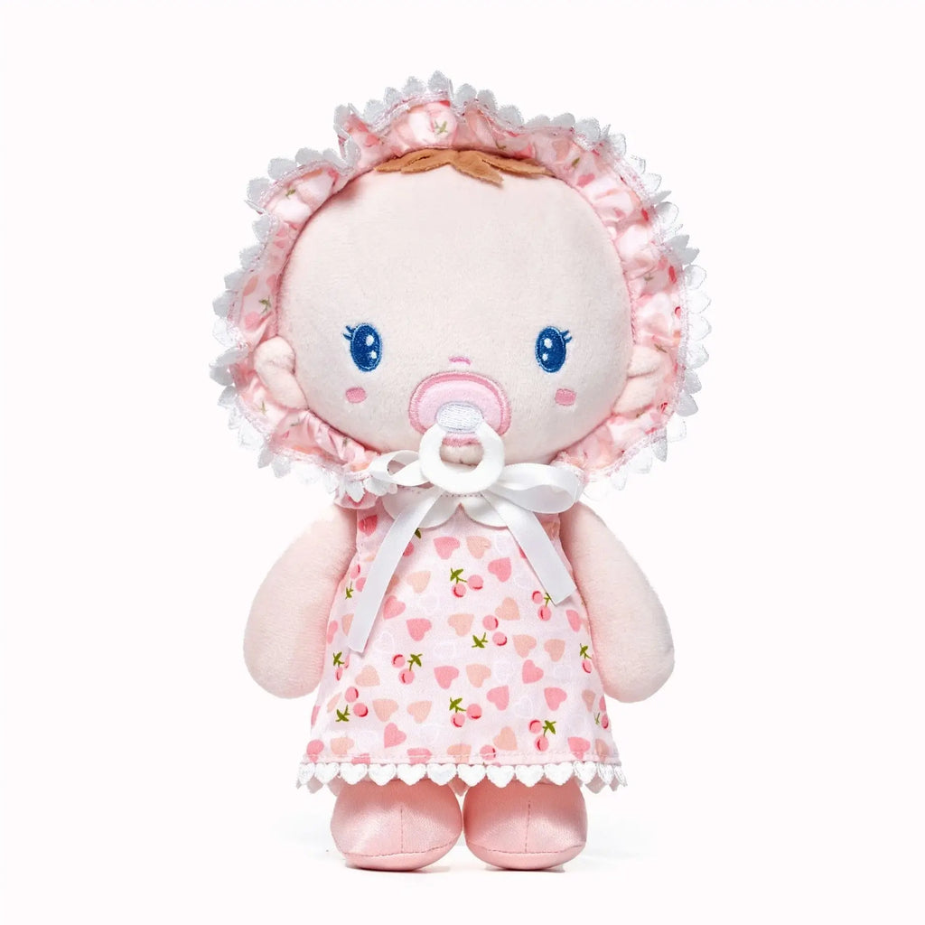 Personalized Cherry Baby Girl - Playroom Ready Doll Outfit Set
