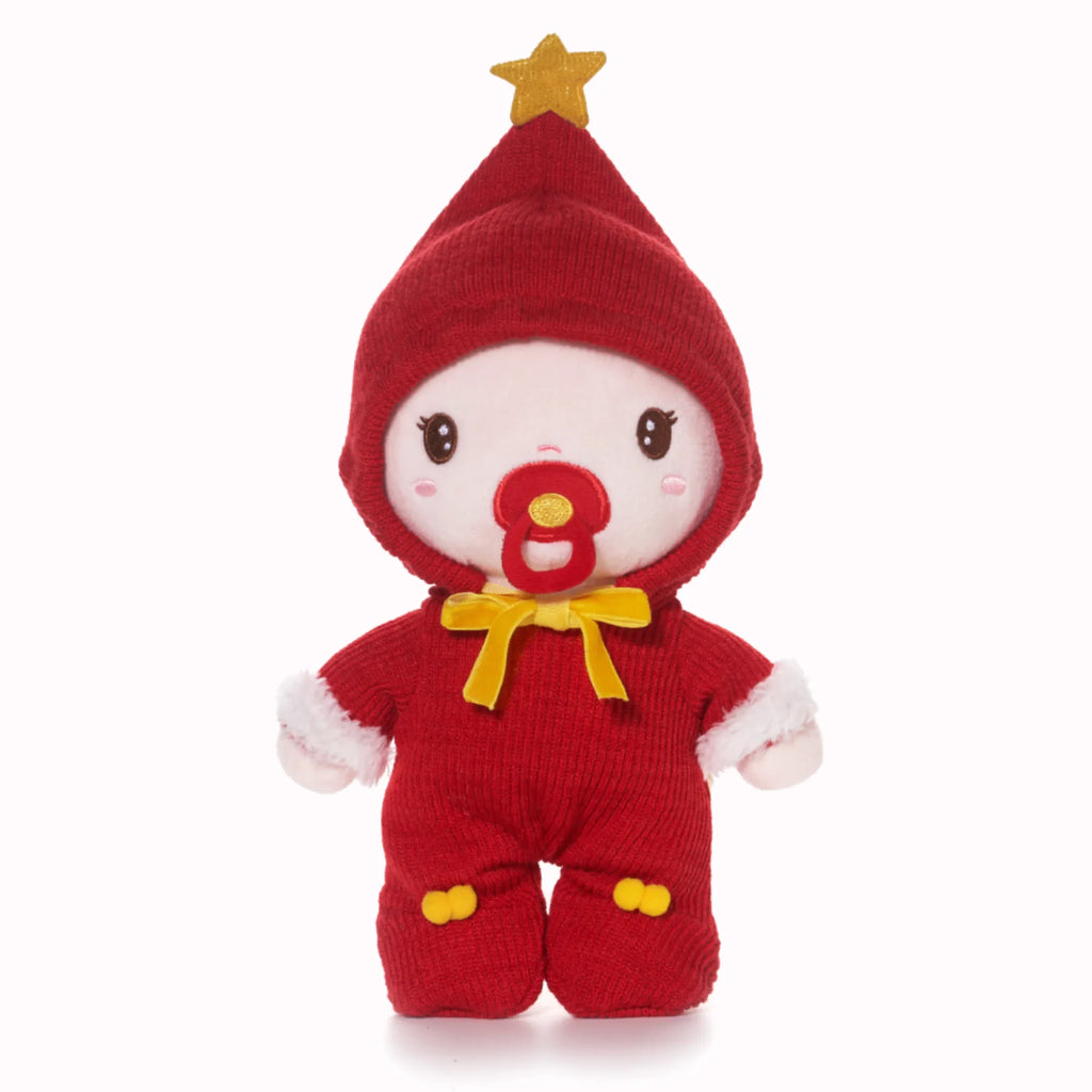 Personalized Christmas Baby Girl - Large Size Doll For Playtime