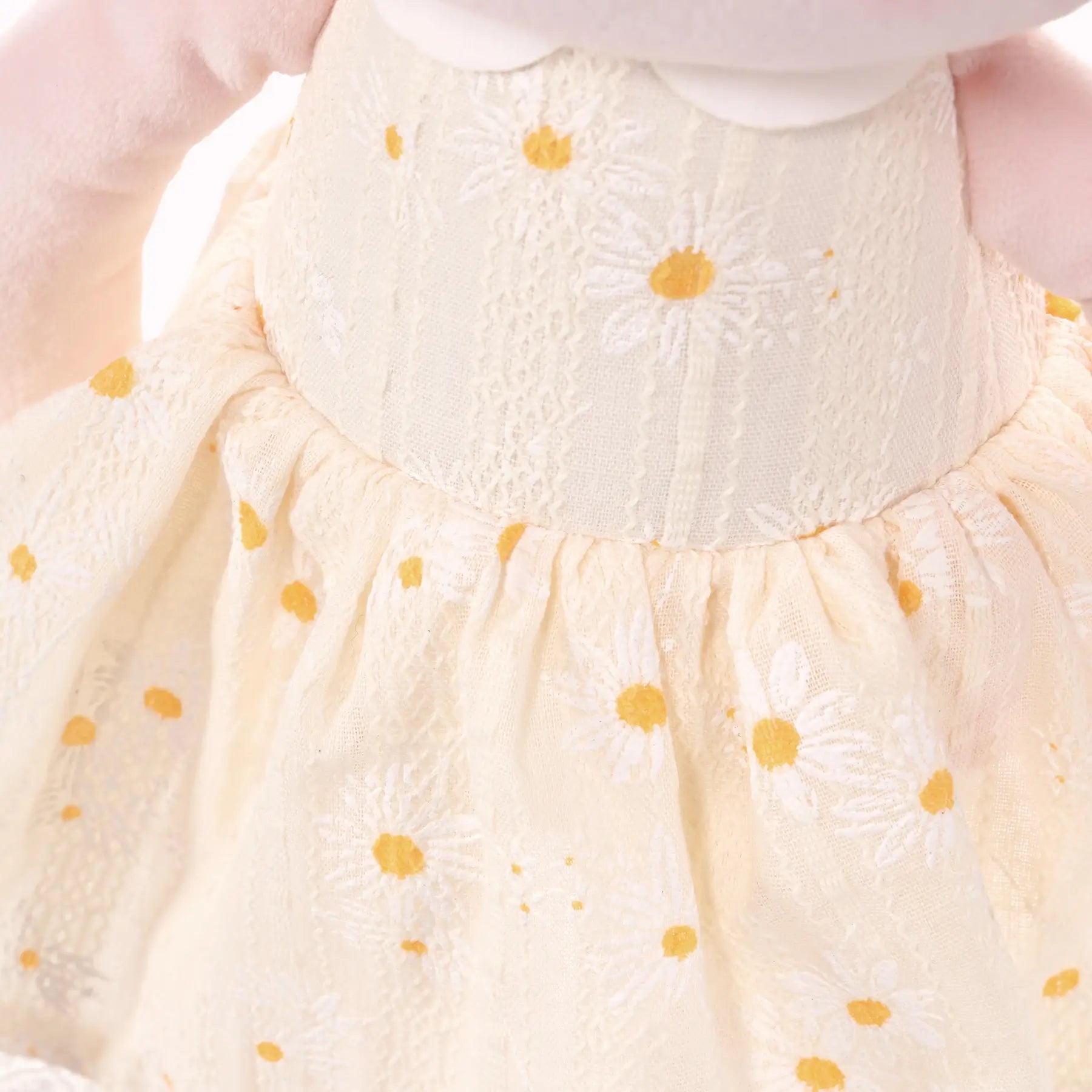 Personalized Daisy Girl - Yellow - Pretty Doll Clothes Set