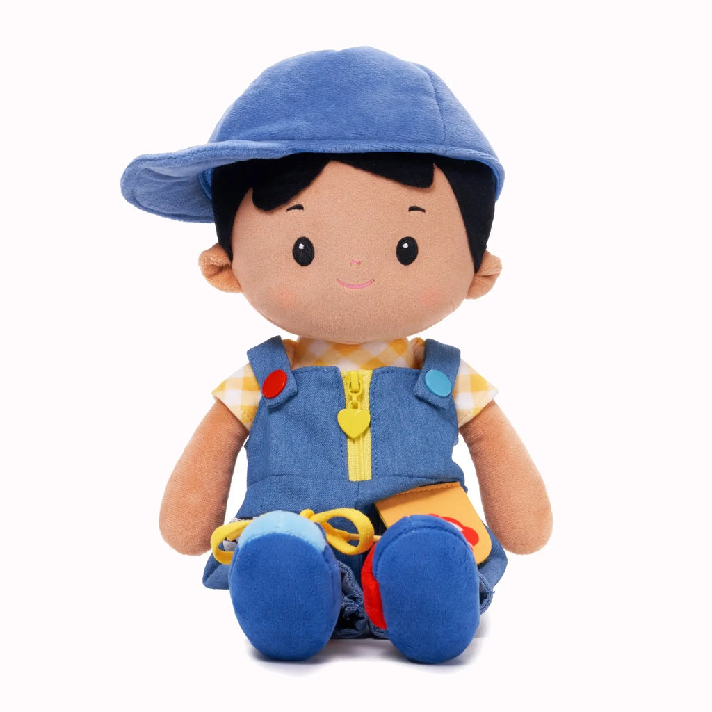 Personalized Crayon Miles - Montessori Doll - Gentle Doll Clothes Set