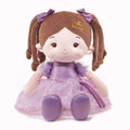 Personalized Princess Coral - Violet - Small Size Doll For Display
