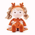 Personalized Reindeer Girl - Charming Doll Clothes Set